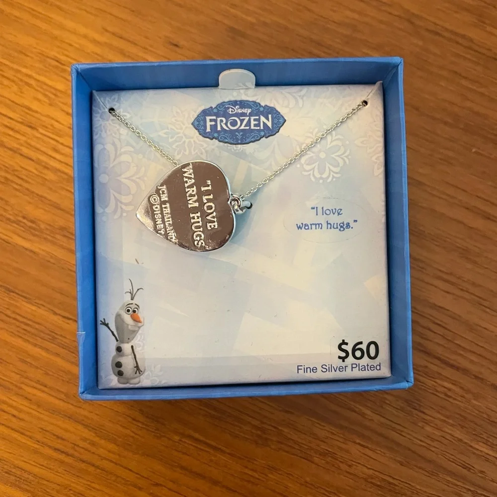 NIB Disney Frozen‎ Olaf necklace